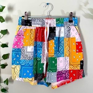 Size small,bandanna themed shorts
